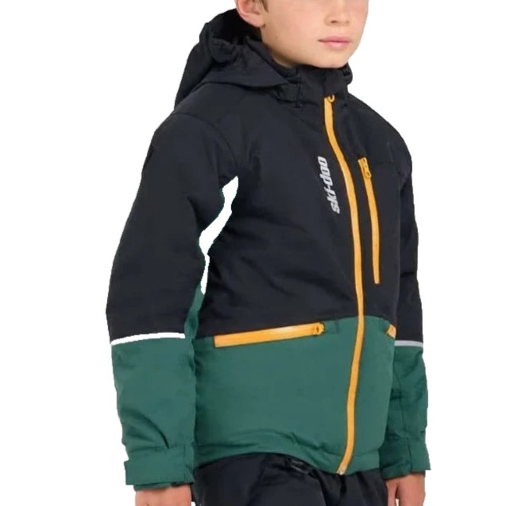 Ski Doo Teens Particle Jacket Thermoloft Teen 12 Black NWT